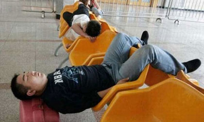  Loạt hình ảnh hài hước về các tư thế ngủ