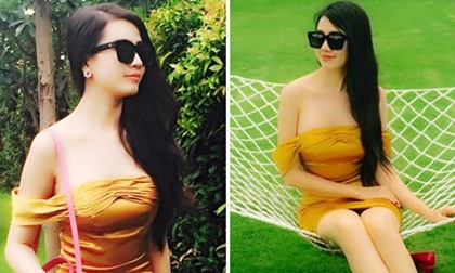 Phan Thị Mơ buông lơi vai trần khoe ngực đầy đẹp mướt mắt
