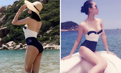 Thái Hà tạo dáng nóng bỏng khoe đường cong đẹp tuyệt hảo