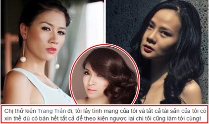 Pha Lê lấy tính mạng ra thách thức nếu Dương Yến Ngọc đòi kiện Trang Trần