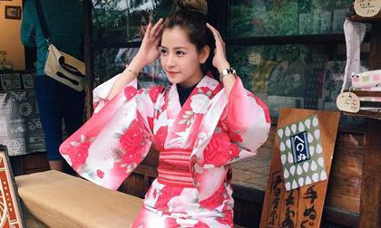 Chi Pu hóa gái Nhật khi diện kimono