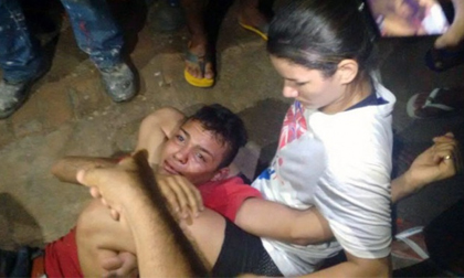 Bị đánh hộc máu mồm vì 'cướp nhầm' phải nữ võ sĩ