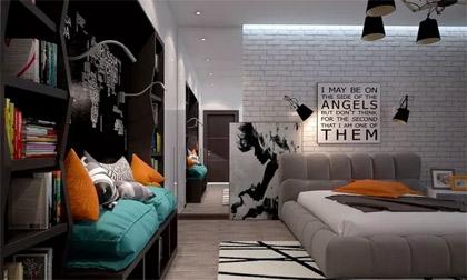 Những căn phòng cá tính dành cho người trẻ năng động