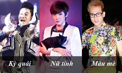 Những kiểu ăn mặc của sao nam gây tranh cãi 