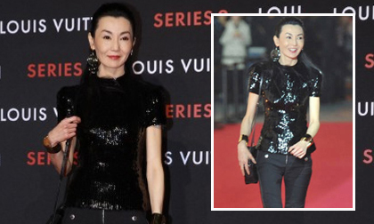 Trương Mạn Ngọc lộ thân hình gầy tong teo trên thảm đỏ