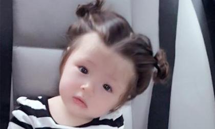 Cadie đáng yêu khi được mẹ đưa đi ăn kem 