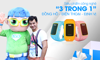 Đồng hồ định vị cao cấp TADI: Quà trung thu hoàn hảo cho bé