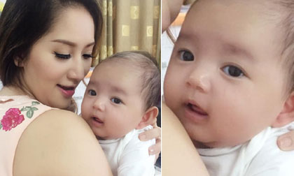 Con trai Khánh Thi - Phan Hiển đáng yêu như thiên thần