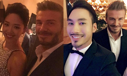 Tóc Tiên và Lý Quí Khánh sành điệu ăn tối cùng David Beckham