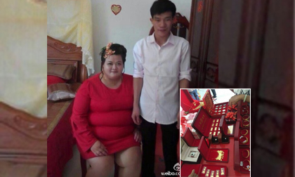 Xôn xao trước lễ ăn hỏi 'ngập vàng' của 'cặp đôi số mười' Trung Quốc