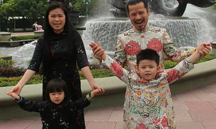 Gia đình Hùng Cửu Long hào hứng khám phá thiên đường giải trí Disneyland