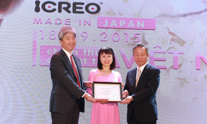 Công ty SnB công bố phân phối độc quyền sữa Glico ICREO tại Việt Nam