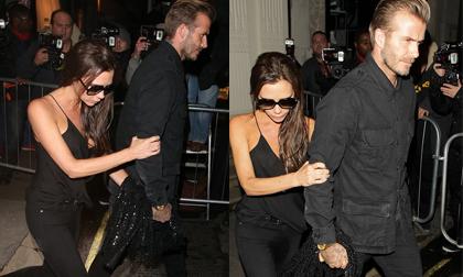 Victoria Beckham ngượng ngùng vì đũng quần ướt nhẹp