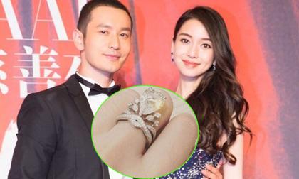 Angela Baby được Huỳnh Hiểu Minh tặng nhẫn hàng tỷ đồng?