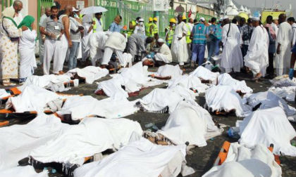 Cảnh tượng tang thương vụ giẫm đạp kinh hoàng gần thánh địa Mecca