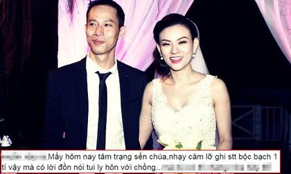 Ca sĩ Thu Thủy lên tiếng trước tin đồn ly hôn 