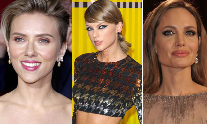Top 15 mỹ nhân sở hữu gương mặt đẹp nhất Hollywood
