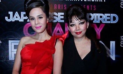 Á hậu Tố Uyên làm vedettet tại fashion show của NTK Quỳnh Paris ở Nhật Bản