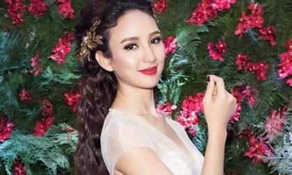 Hoa hậu Ngọc Diễm rạng rỡ với style công chúa