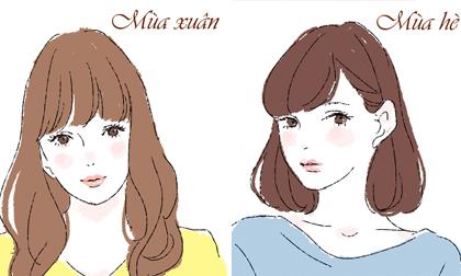 Trổ tài biến tấu cho tóc theo 4 mùa