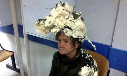 Tóc bú rù như tổ chim vì nhầm bọt xây dựng với keo bọt vuốt tóc 