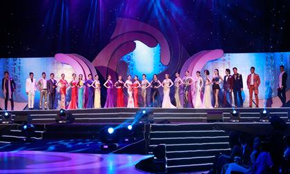 Thí sinh Mẫu và Tài năng tỏa sáng trong trang phục dạ hội của Hoàng My Collection