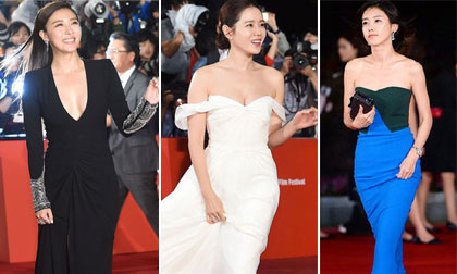 Dàn mỹ nhân Hàn lộng lẫy và gợi cảm trên thảm đỏ LHP Busan