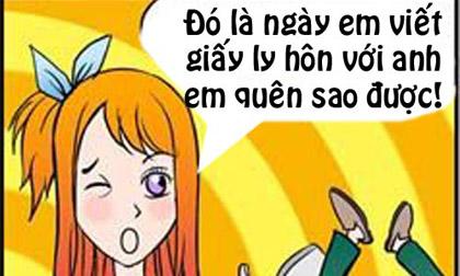 Truyện tranh: Chưa đến 20/10 đã thấy... cười