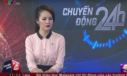 Á hậu Thụy Vân xin lỗi vì tỏ thái độ trên sóng trực tiếp