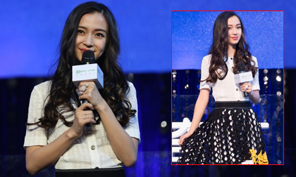 Angela Baby xinh xắn dự sự kiện sau 'đám cưới thế kỷ'