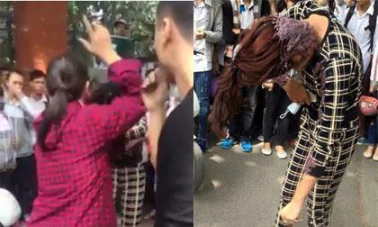 Phụ huynh tát, đổ mắm tôm lên người đánh con mình