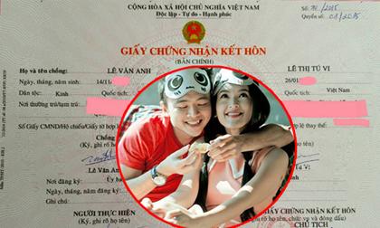Văn Anh, Tú Vi chính thức trở thành vợ chồng