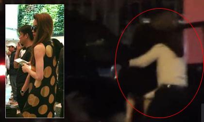 Clip: Hồ Ngọc Hà được người yêu đại gia nhấc bổng lên ô tô lúc nửa đêm tại Hà Nội