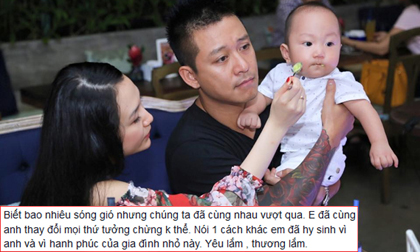 Tuấn Hưng 'viết truyện ngôn tình' dành cho vợ khiến fans 'tan chảy'