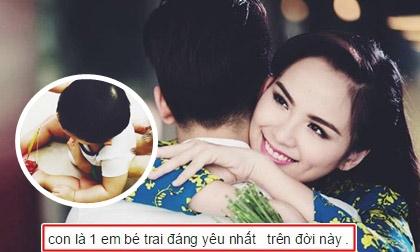 Hoa hậu Diễm Hương: 'Con tôi là bé trai đáng yêu nhất trên đời' 