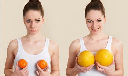 Hô biến ngực nhỏ thành to đơn giản mà không cần dao kéo