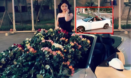 Thiếu gia đi siêu xe tặng 999 bông hồng cho bạn gái gây sốt cộng đồng