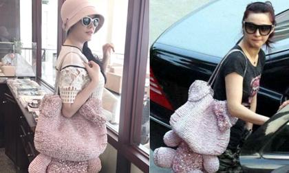 Lý Nhã Kỳ  'chơi trội' với túi hiệu bản giới hạn giống Phạm Băng Băng