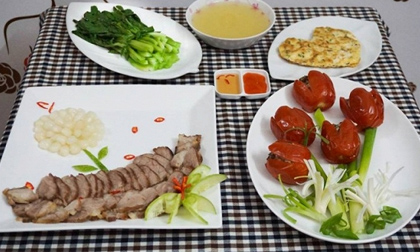 'Chết mê' với gợi ý bày mâm cơm đẹp mắt của một mẹ Việt