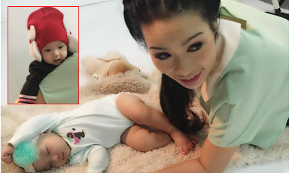 Trịnh Kim Chi khoe con gái hơn 4 tháng tuổi cực đáng yêu