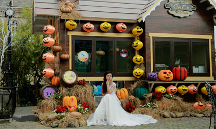 Không khí Halloween ngập tràn Bà Nà Hills