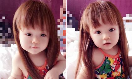 Thiên thần Cadie khác lạ khi đội tóc giả