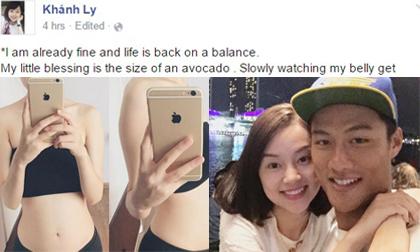 Ly Kute bất ngờ khoe bụng bầu con trai 4 tháng