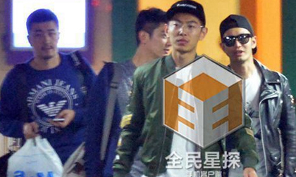 Vắng vợ, Huỳnh Hiểu Minh rủ chồng Hoắc Tư Yến đi tập gym