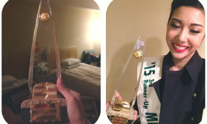 Thúy Vân tiếp tục nhận giải thưởng lớn sau khi giành ngôi Á hậu Quốc tế 2015