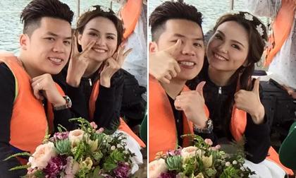 Hé lộ hậu trường chụp ảnh cưới của Hoa hậu Diễm Hương tại Đà Lạt