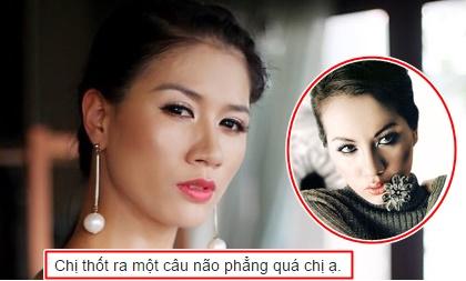 Trang Trần nhắn Ngọc Thúy: 'Chị thốt ra một câu não phẳng quá'