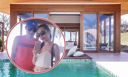 Thủy Tiên - Công Vinh 'sang chảnh' đi nghỉ mát