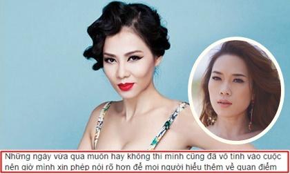 Thu Minh lên tiếng sau khi bị cho là 'đá xéo' Mỹ Tâm