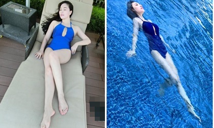 Quỳnh Thư mặc bikini khoe dáng ngọc